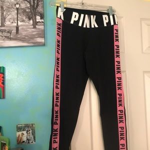 Pink VS leggings